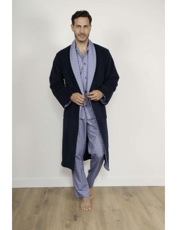 ROBE DE CHAMBRE BLEU TODD