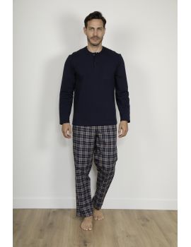 PYJAMA LONG BLEU RILEY