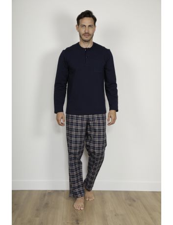PYJAMA LONG BLEU RILEY