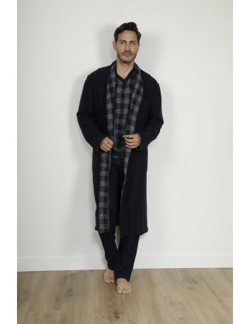 ROBE DE CHAMBRE BLEU RILEY