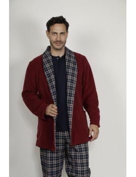 VESTE D'INTERIEUR BORDEAUX RAOULD