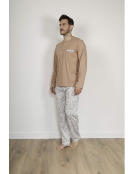 PYJAMA LONG MARRON RUBBEN