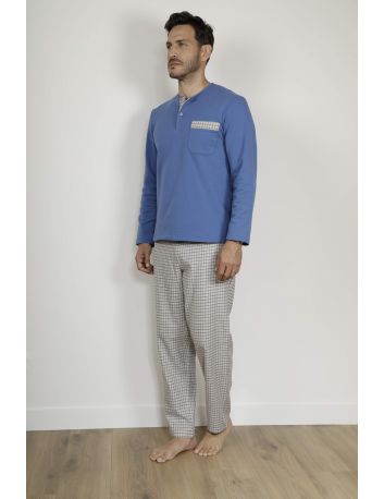 PYJAMA LONG BLEU RUDDY