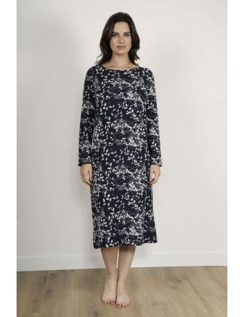CHEMISE DE NUIT BLEU SCARLETT