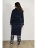 ROBE DE CHAMBRE BLEU SCARLETT
