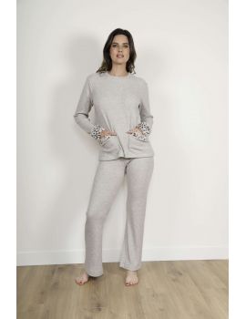 PYJAMA LONG BEIGE SARA