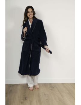ROBE DE CHAMBRE BLEU TINAEL