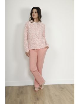 PYJAMA LONG ORANGE PAVIE