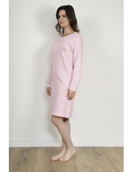 CHEMISE DE NUIT ROSE PAULA