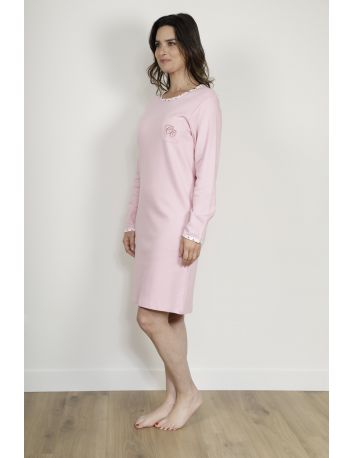 CHEMISE DE NUIT ROSE PAULA