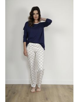 PYJAMA LONG BLEU PENNY
