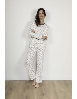PYJAMA LONG BLANC PENNY