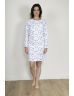 CHEMISE DE NUIT BLEU POEMA