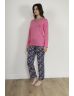 PYJAMA LONG ROSE PERINE