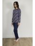 PYJAMA LONG BLEU PERINE