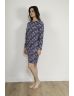 CHEMISE DE NUIT BLEU PERINE