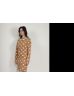 CHEMISE DE NUIT MARRON PASCALE