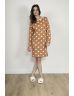 CHEMISE DE NUIT MARRON PASCALE