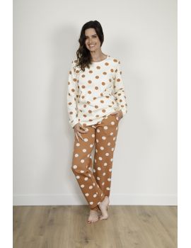 PYJAMA LONG ECRU PASCALE