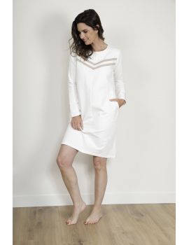 CHEMISE DE NUIT BLANC PHILAE