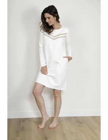 CHEMISE DE NUIT BLANC PHILAE