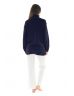 VESTE BOUTONNEE BLEU TINAEL