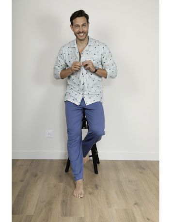 PYJAMA LONG BLEU RAFAEL
