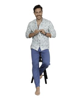 PYJAMA LONG BLEU RAFAEL