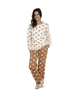 PYJAMA LONG ECRU PASCALE