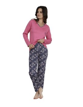 PYJAMA LONG ROSE PERINE