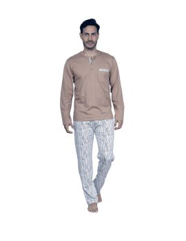 PYJAMA LONG MARRON RUBBEN