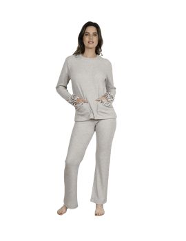 PYJAMA LONG BEIGE SARA