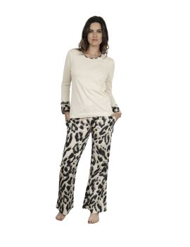 PYJAMA LONG BEIGE SOLINE