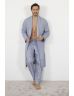 ROBE DE CHAMBRE BLEU VASSILI