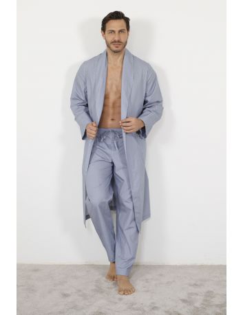 ROBE DE CHAMBRE BLEU VASSILI