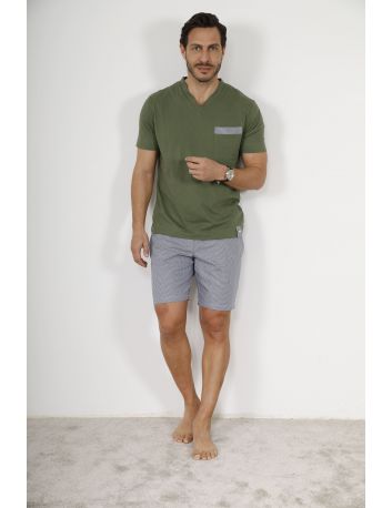 PYJAMA COURT VERT VINICIO