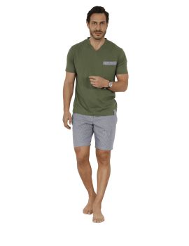 PYJAMA COURT VERT VINICIO