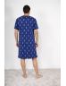 CHEMISE DE NUIT BLEU YOHAN