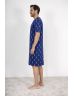 CHEMISE DE NUIT BLEU YOHAN