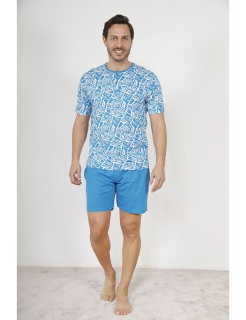 PYJAMA COURT BLEU YORICK