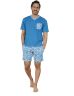 PYJAMA COURT BLEU YORICK