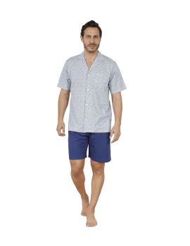 PYJAMA COURT GRIS YGOR