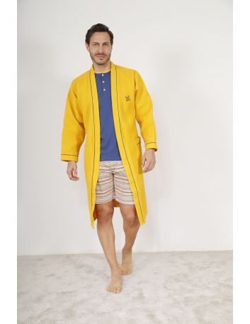 ROBE DE CHAMBRE JAUNE YURI