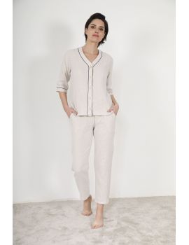 PYJAMA LONG BEIGE WENDIE