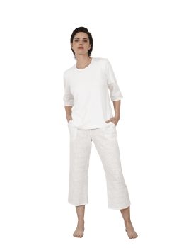 PYJAMA LONG BLANC WILONA