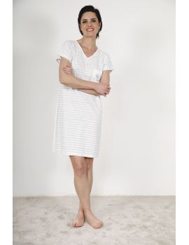 ROBE D'ETE COURTE BLEU ZAZ