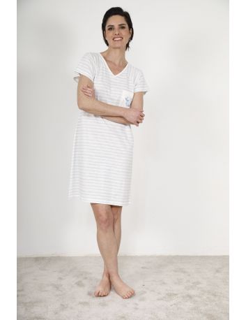 ROBE D'ETE COURTE BLEU ZAZ