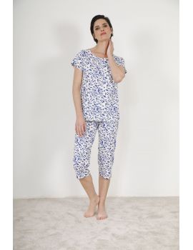 PYJAMA COURT BLEU ZOPHIA