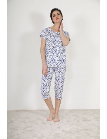 PYJAMA COURT BLEU ZOPHIA