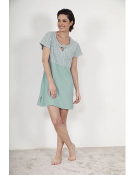 ROBE COURTE BLEU ZOHA